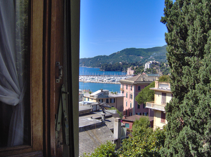 La vista mare dalla camera del bed & breakfast