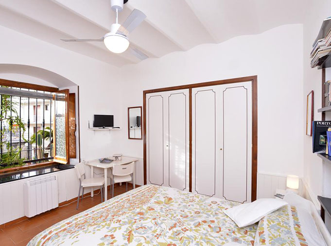 La camera dell'appartamento privato (foresteria)
