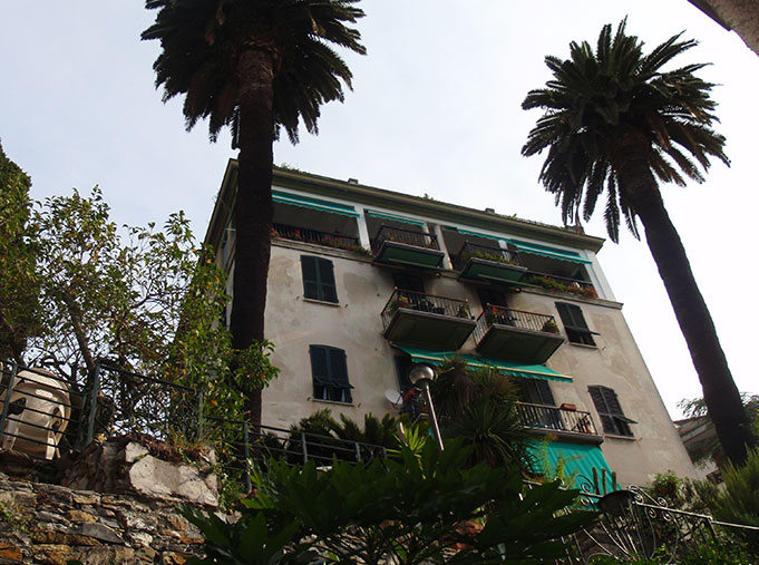 La palazzina signorile in cui è collocato il b&b