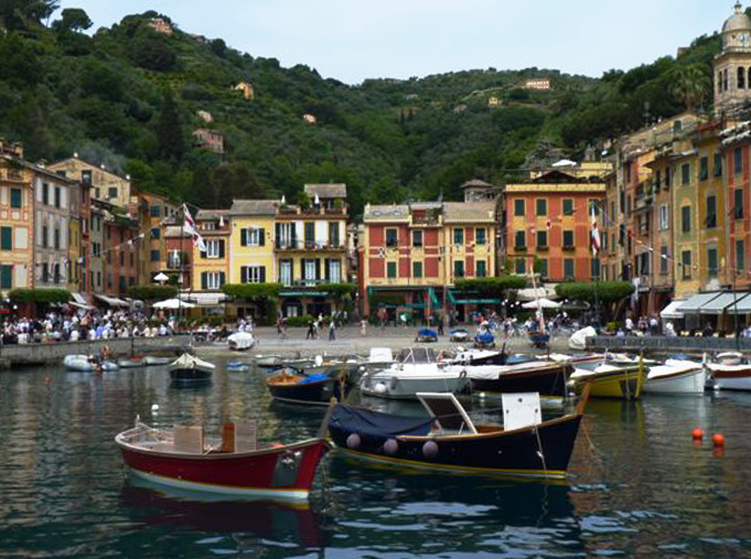 La Piazzetta di Portofino vista dal mare