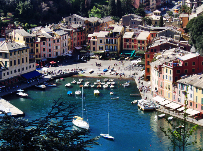 Portofino vista dall'alto