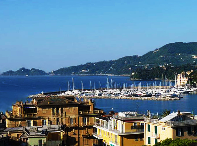 Rapallo vista dal nostro Bed and Breakfast